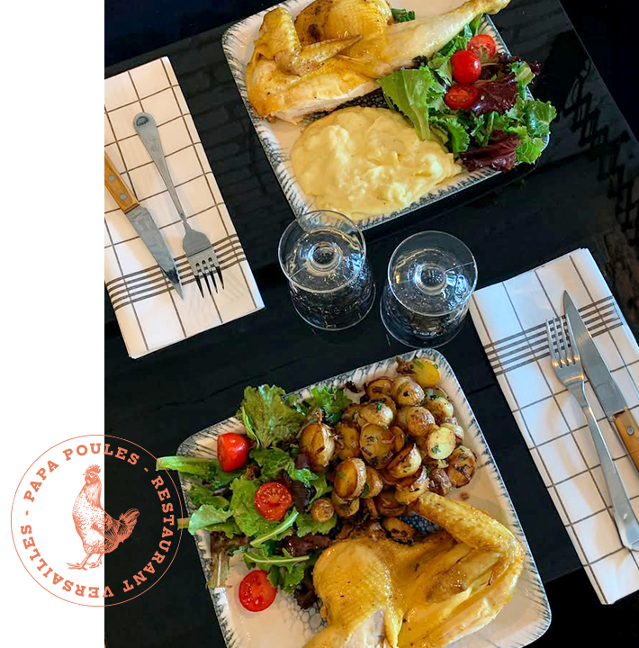 Papa Poules - Restaurant Versailles - bien manger VERSAILLES